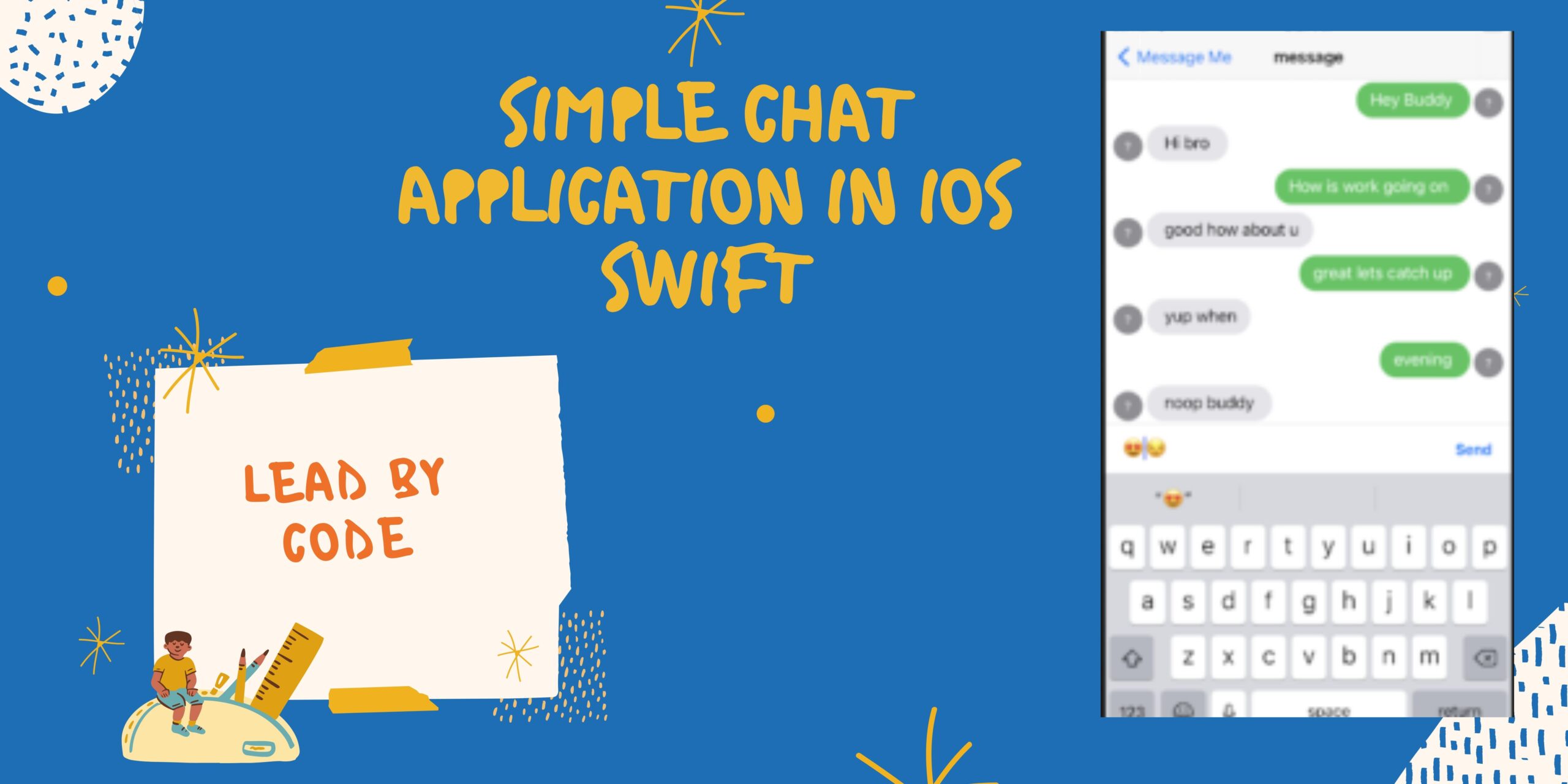 Simple Chat Application in iOS Swift