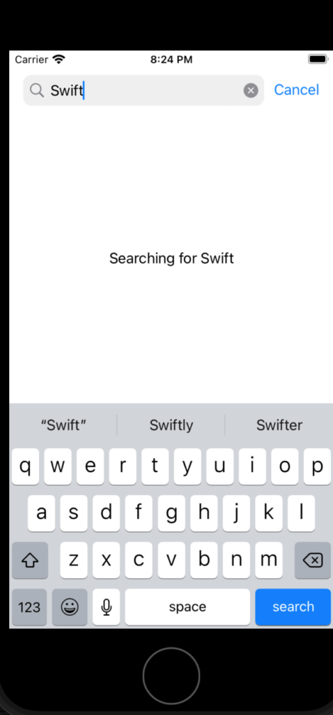 Swiftui Searchable